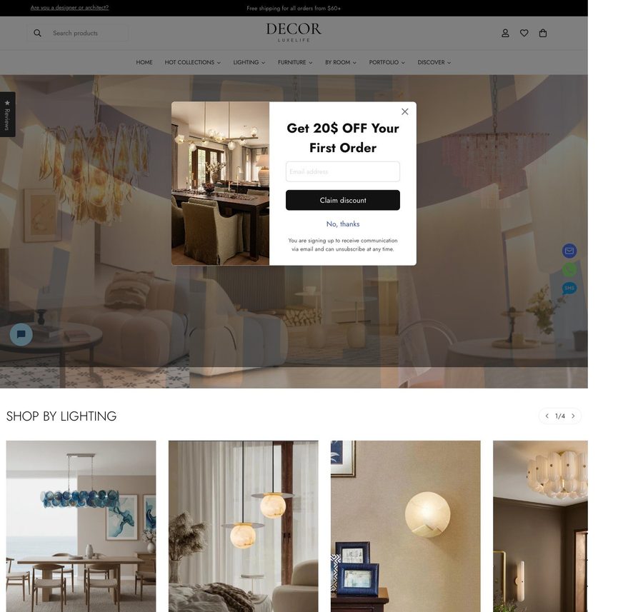 DecorLuxeLife 首页